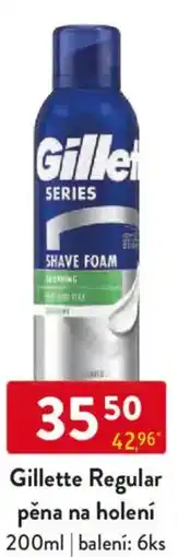 Qanto Gillette Regular pěna na holení nabídka