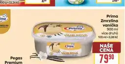 Billa Prima Zmrzlina vanička nabídka