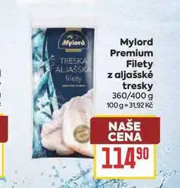 Billa Mylord Premium Filety z aljašské tresky 360/400 g nabídka