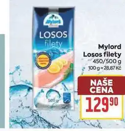 Billa Mylord Losos filety 450/500 g nabídka