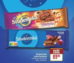 Billa Studentská pečeť plněná od nabídka