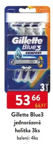 Qanto Gillette Blue3 jednorázová holítka nabídka
