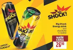 Billa Big Shock Energy drink nabídka