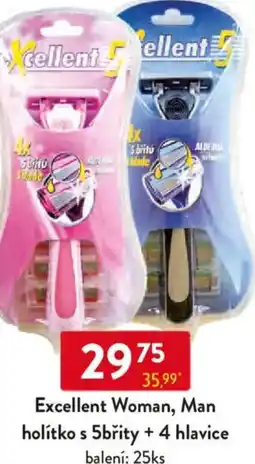 Qanto Excellent Woman, Man holítko s 5břity + 4 hlavice nabídka