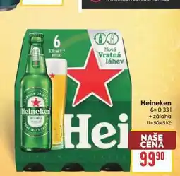 Billa Heineken nabídka