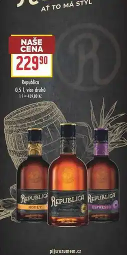 Billa Republica nabídka