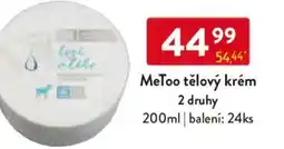 Qanto MeToo tělový krém nabídka
