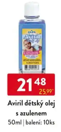 Qanto Aviril dětský olej s azulenem nabídka
