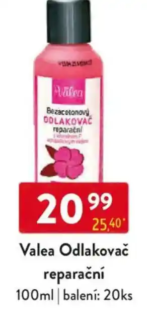 Qanto Valea Odlakovač reparační nabídka