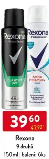 Qanto Rexona nabídka