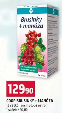 Terno COOP BRUSINKY + MANÓZA 12 sáčků nabídka