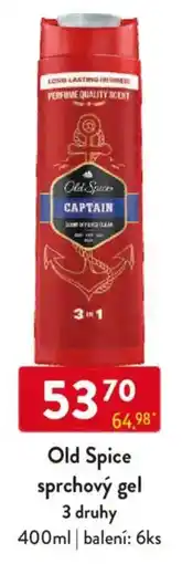 Qanto Old Spice sprchový gel nabídka