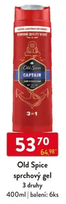 Qanto Old Spice sprchový gel nabídka