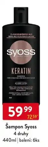 Qanto Šampon Syoss nabídka