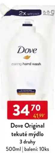 Qanto Dove Original tekuté mýdlo nabídka