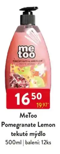 Qanto MeToo Pomegranate Lemon tekuté mýdlo nabídka