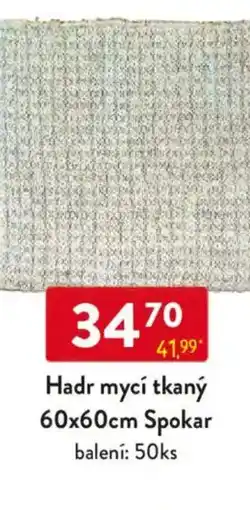 Qanto Hadr mycí tkaný Spokar nabídka