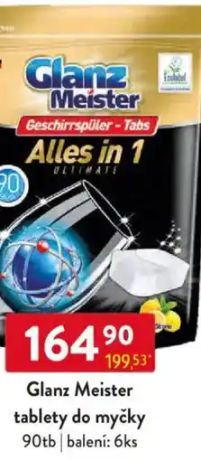 Qanto Glanz Meister tablety do myčky nabídka