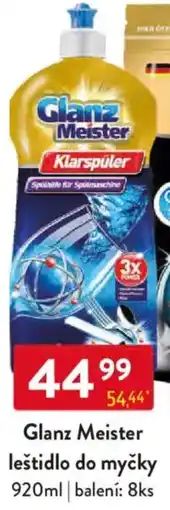 Qanto Glanz Meister leštidlo do myčky nabídka