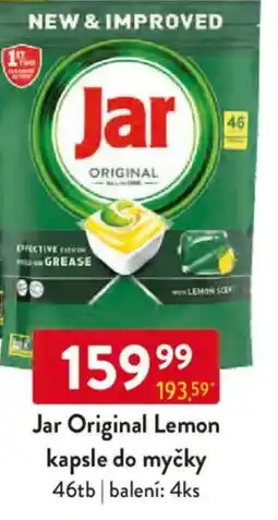 Qanto Jar Original Lemon kapsle do myčky nabídka