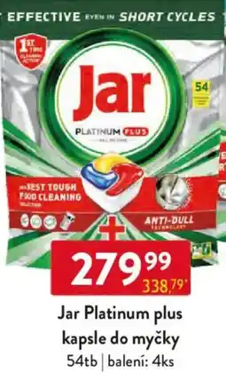 Qanto Jar Platinum plus kapsle do myčky nabídka