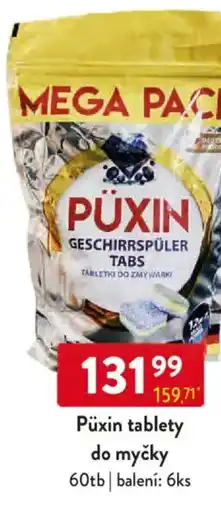 Qanto Püxin tablety do myčky nabídka