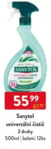 Qanto Sanytol univerzální čistič nabídka