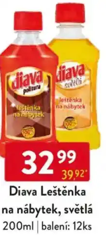 Qanto Diava Leštěnka na nábytek, světlá nabídka