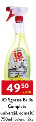 Qanto IO Sgrassa Brilla Completo univerzál. odmašť nabídka