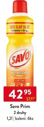 Qanto Savo Prim nabídka