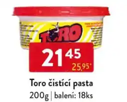 Qanto Toro čistící pasta nabídka
