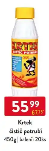 Qanto Krtek čistič potrubí nabídka