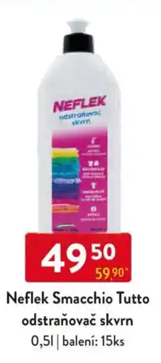 Qanto Neflek Smacchio Tutto odstraňovač skvrn nabídka