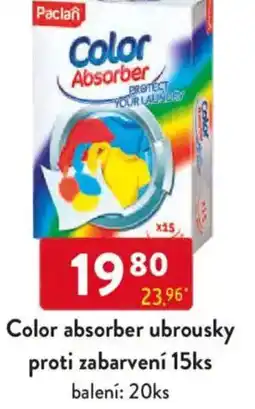 Qanto Color absorber ubrousky proti zabarvení nabídka