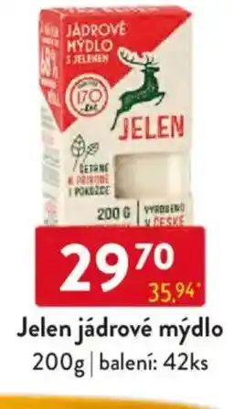 Qanto Jelen jádrové mýdlo nabídka