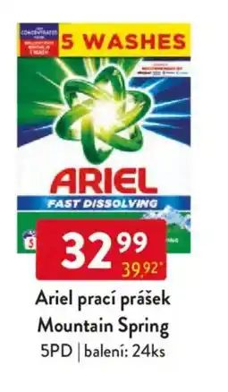 Qanto Ariel prací prášek Mountain Spring nabídka