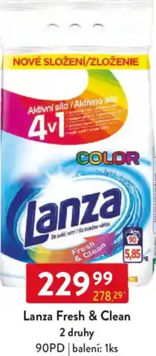 Qanto Lanza Fresh & Clean nabídka