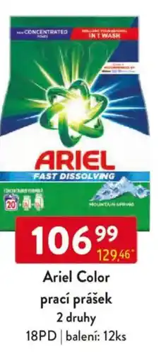 Qanto Ariel Color prací prášek nabídka