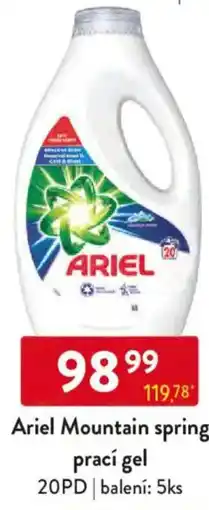 Qanto Ariel Mountain spring prací gel nabídka