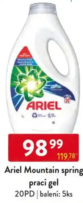 Qanto Ariel Mountain spring prací gel nabídka