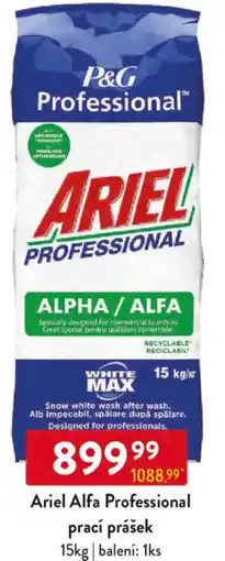 Qanto Ariel Alfa Professional prací prášek nabídka