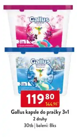 Qanto Gallus kapsle do pračky 3v1 nabídka