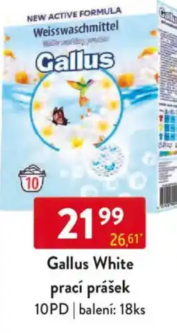 Qanto Gallus White prací prášek nabídka