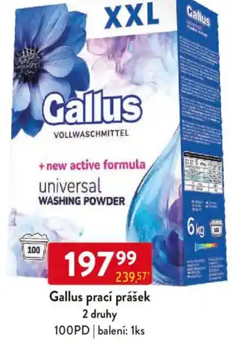 Qanto Gallus prací prášek nabídka