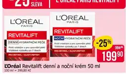 Teta L'Oréal Revitalift denní a noční krém 50 ml nabídka