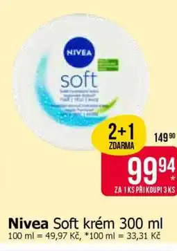 Teta Nivea Soft krém 300 ml nabídka