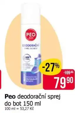Teta Peo deodorant do bot 150 ml nabídka