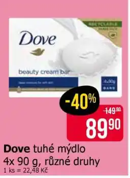 Teta Dove Tuhé mýdlo nabídka