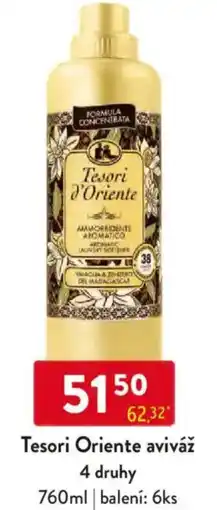 Qanto Tesori Oriente aviváž nabídka