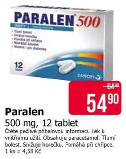 Teta Paralen nabídka